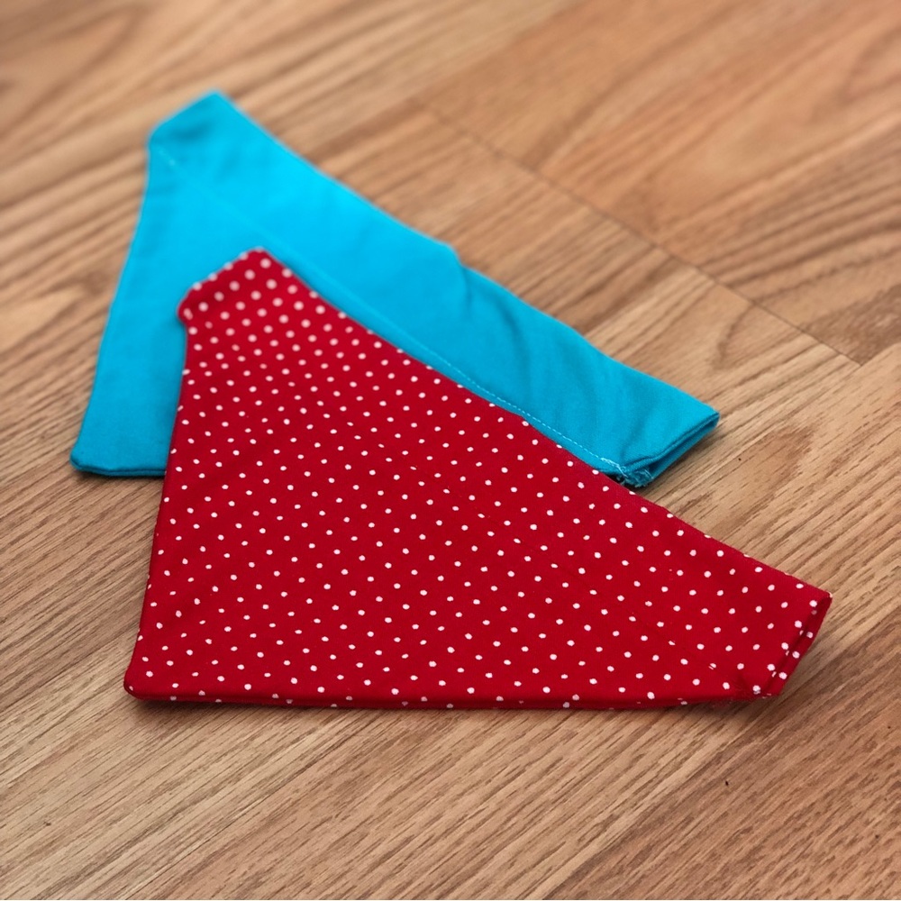 Handmade dog bandana